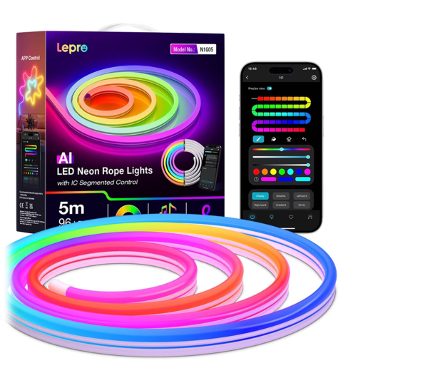 Lepro Taśma LED smart N1-5 RGB 5m - 1575388 - zdjęcie